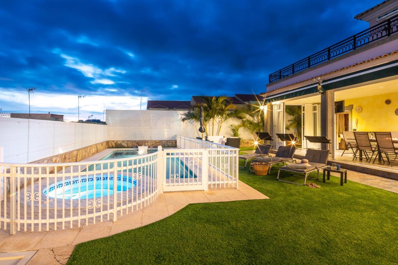 Villa Dalara Maspalomas, Private Pool And Jacuzzi ماسبالوماس المظهر الخارجي الصورة